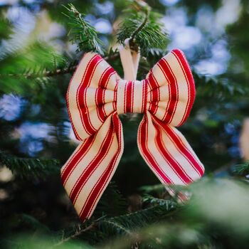 Bow Christmas Tree Decorations, 2 of 7