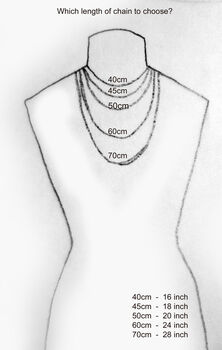 50th Birthday Personalised Morse Code Necklace Gift, 12 of 12