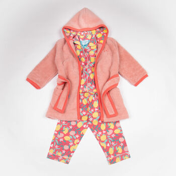 Dressing Gown And Button Up Pyjamas Luxury Gift Set, 5 of 12