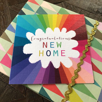 Colourful New Home Card, 4 of 5