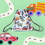 Cars And Trucks Personalised Kids Bag, thumbnail 1 of 5