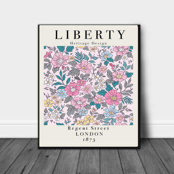 Liberty Pink Flower Print, 4 of 5