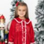 Personalised Family Velvet Christmas Pyjamas, thumbnail 11 of 12
