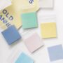 Coloured Translucent Sticky Notes, thumbnail 3 of 8