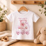 Personalised Fairy Birth Announcement Baby Grow, thumbnail 2 of 7