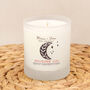 Rhubarb Gin Scented Soy Wax Candle In Glass Jar, thumbnail 4 of 4