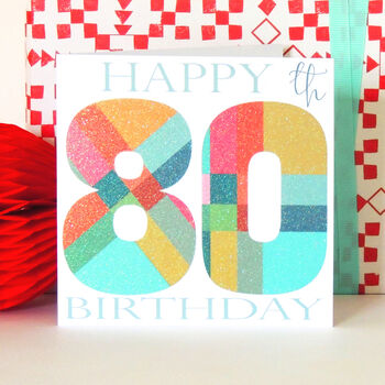 Milestone Birthday Card Age 30 To 90, 7 of 7