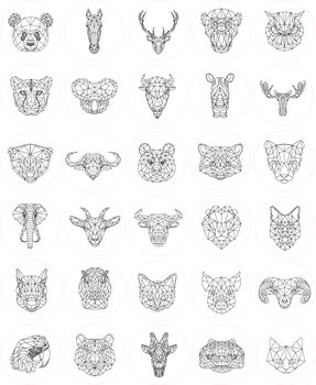 Geometric Animal Cabinet Knobs For Children's Bedroom, Nursery's, Playroom In A Gold, Silver, Black And Antique Gold Base, 2 of 9
