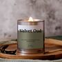 Velvet Oud Wood Wick Candle Home Fragrance, thumbnail 1 of 7
