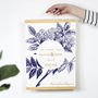 Personalised Botanical First Anniversary Paper Print, thumbnail 5 of 8