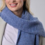 Tassel Scarf Beginner Crochet Kit, thumbnail 5 of 9