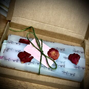 Letterbox Vegan Pamper Handmade Soap Gift Box, 4 of 7