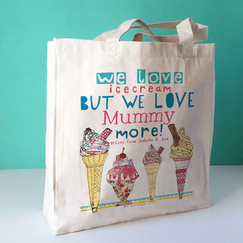 Personalised We Love You Grandma Bag, 3 of 12