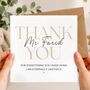 Thank You Doctor Card, Thank You For Your Support, Surgery Card, thumbnail 1 of 8