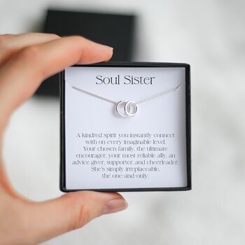 Best Friend Gifts, Soul Sister Necklace, 2 of 7