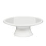 White Ceramic Cake Stand With Beaded Edge, thumbnail 2 of 6
