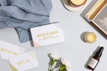'Mind Cards' Mindfulness And Wellbeing Cards, 6 of 7