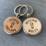 Personalised England World Cup Football Keyring, thumbnail 7 of 7