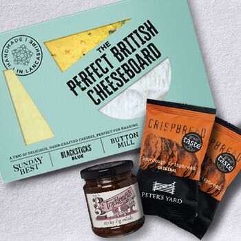 Perfect British Cheeseboard Mini Letterbox Gift, 3 of 3
