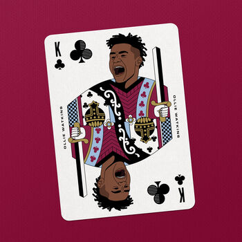 Aston Villa Playing Cards | Gift For Football Fans, 4 of 12