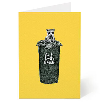 Toronto Raccoon Card, 2 of 6