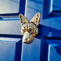 Brass Fox Door Knocker, thumbnail 2 of 4