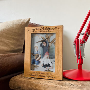 Personalised Grandchildren Picture Frame Grandma Gift, 10 of 10