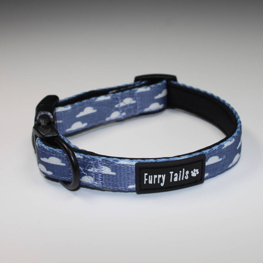 'Cotton Trails' Adjustable Dog Collar By Furry Tails