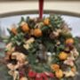 Dried Flower And Pine Foliage Handmade Christmas Wreath, thumbnail 2 of 4