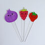 Set Of 12 Cute Veg And Fruit Plant Markers, thumbnail 8 of 10