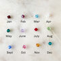 Birthstone Stacking Bracelet In Silver Or Gold Filled, thumbnail 6 of 8