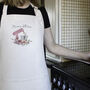 Personalised Apron And Recipe Book Set, thumbnail 3 of 5