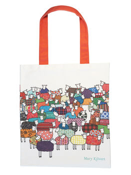 Colourful Sheep Bag In Cotton Canvas, 4 of 4