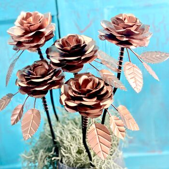 Copper Rose Bouquet Sets Ltzaf050, 9 of 12