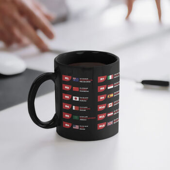F1 Formula One Gift Drinks Coaster Set Of Five, 4 of 11