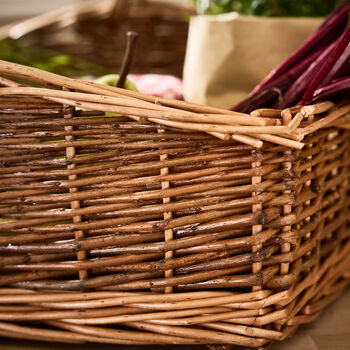 Country Garden Trug Basket, 3 of 5