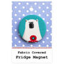 ''Set Of Six'' Childrens Christmas Magnets, thumbnail 8 of 8