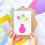 Card Making Kit Tulip | Iris Folding, thumbnail 4 of 5