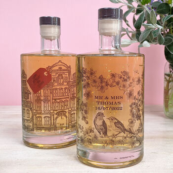 Personalised Sparkly Golden Gin, 2 of 7