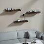 Pack Of Two Floating Display Rack Shelves, thumbnail 5 of 9
