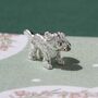 Shih Tzu Charm Sterling Silver, thumbnail 1 of 10