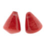 Tumbling Glass Vase Red, thumbnail 1 of 8