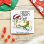 Santa On Holiday Card, thumbnail 1 of 3