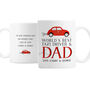 Personalised Worlds Best Taxi Driver Dad Ceramic Mug, thumbnail 4 of 4