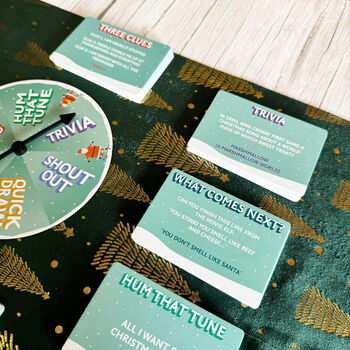 Christmas Fun Santa Games Night Board Game Six Family Games Nine+, 3 of 5