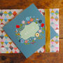 Floral Hello Greetings Card, thumbnail 1 of 5