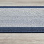 My Stain Resistant Durable Mats Stripe Navy, thumbnail 4 of 7