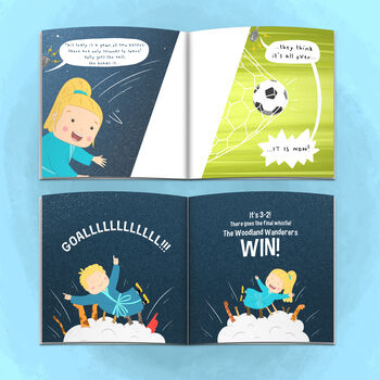 'The Big Match' Personalised Football Book For Dad, 12 of 12
