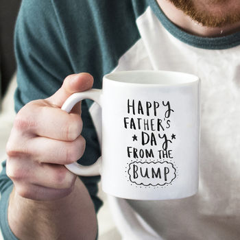 'Happy Father's Day From The Bump' Mug, 2 of 10