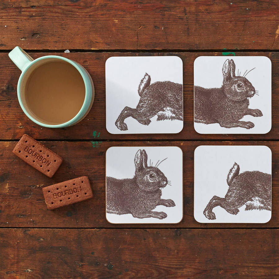 Rabbit Coasters By THORNBACK & PEEL